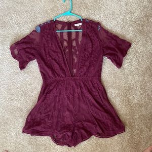Lace Romper